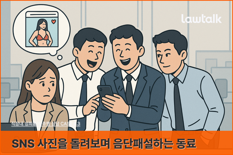 인스타훔쳐보기, 카톡방추행