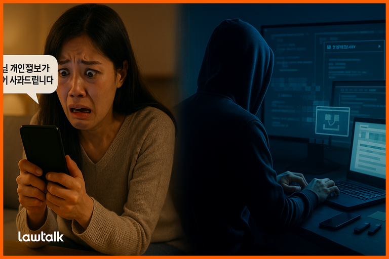 개인정보해킹, 개인정보2차범죄, 개인정보위자료