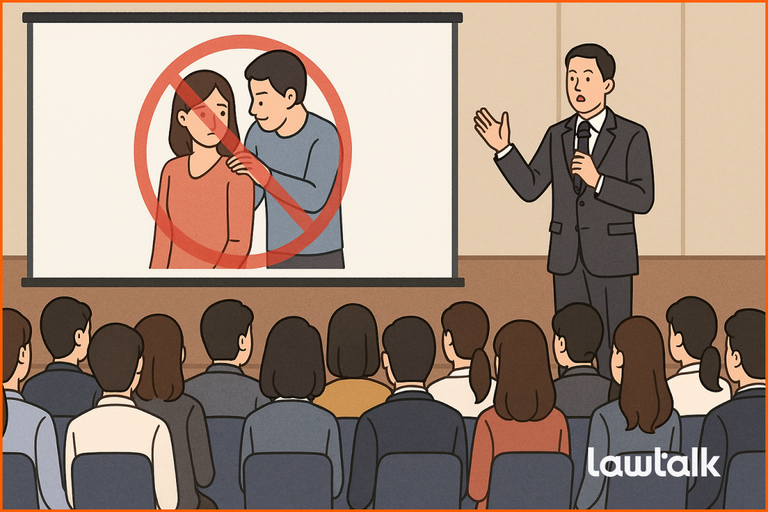 회사성희롱교육, 성희롱예방교육, 직장내성희롱예방