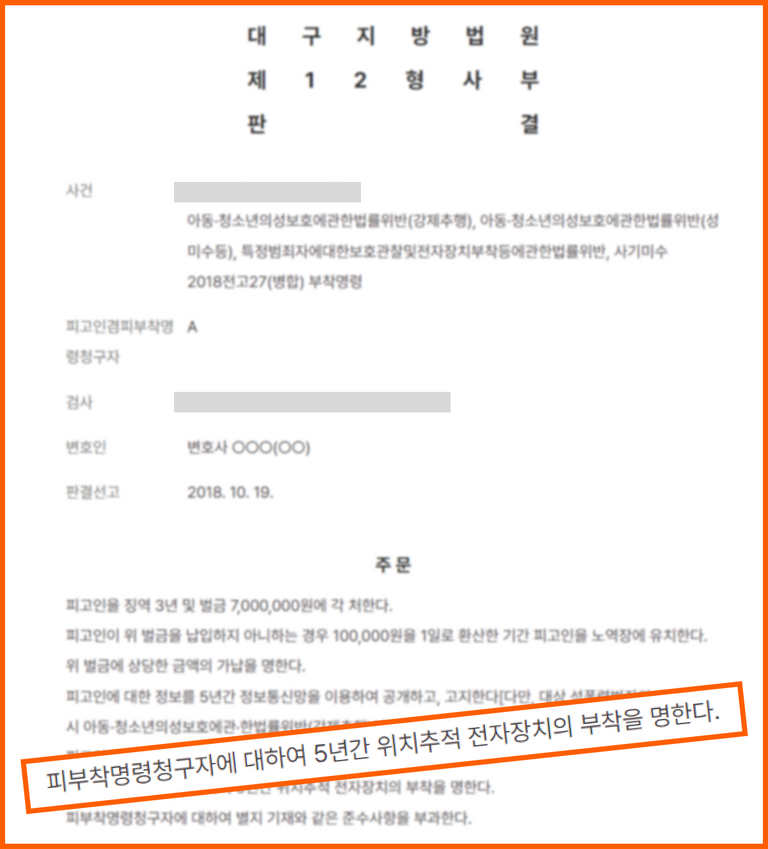 위치추적 전자장치