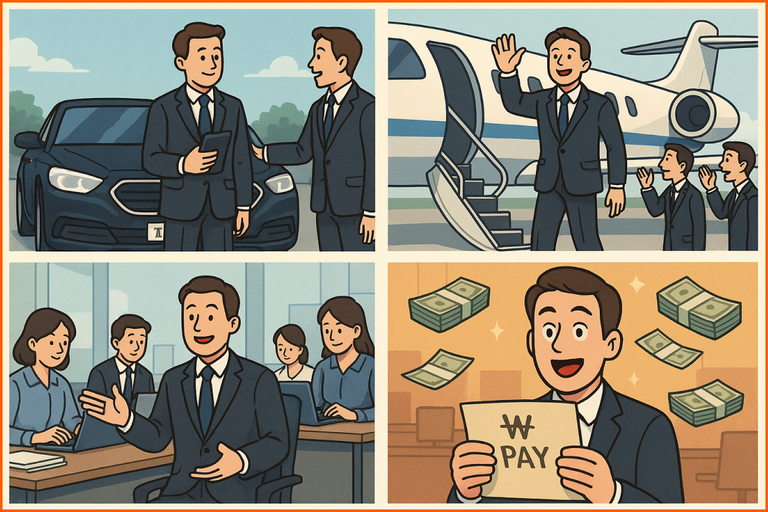 대통령혜택, 대통령전용기