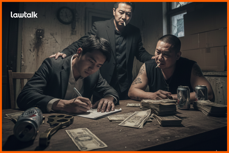 차용증압박, 차용증작성법